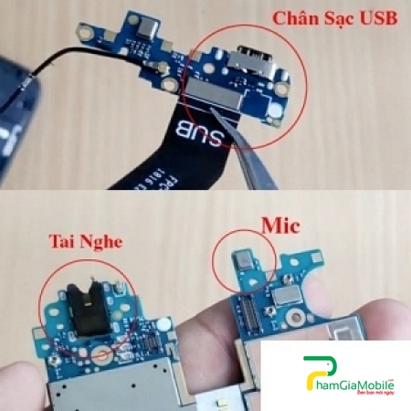 Thay Sửa Sạc USB Tai Nghe MIC Nokia 6.1 2018 Chân Sạc, Chui Sạc